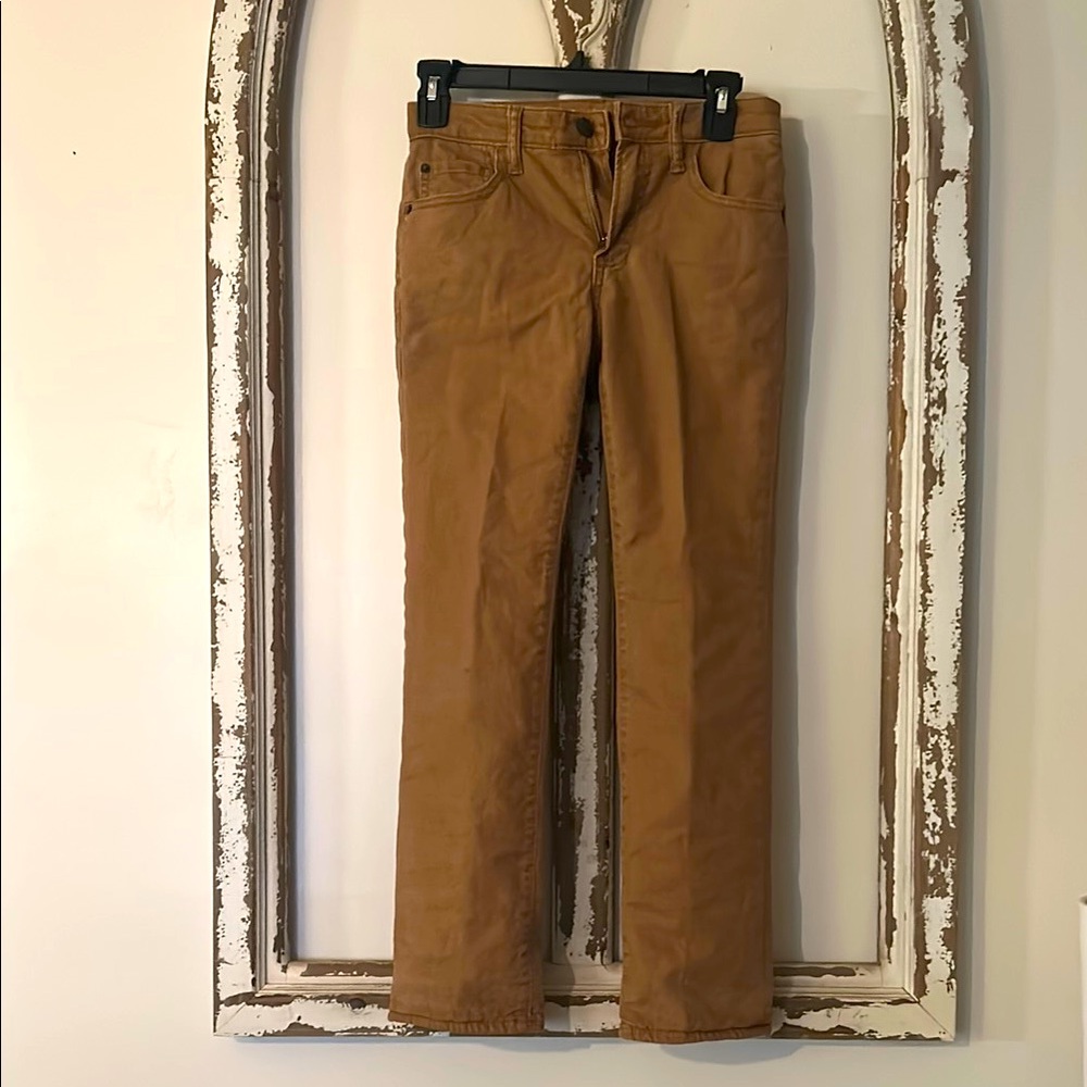 Worn Once! Gap Boys Kids Fleece Lined Khaki Pants Size 12